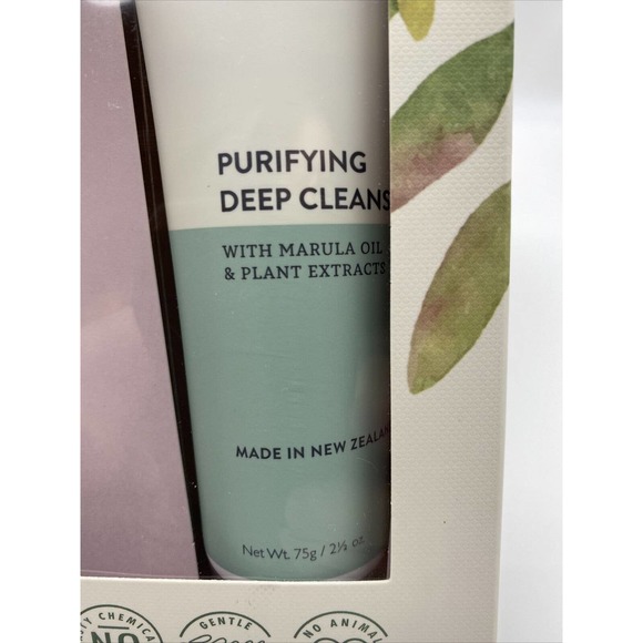 By Nature 3 Piece Botanical Deep Cleanse Kit Face Scrub & Mask Expires 8/23 - Picture 7 of 7